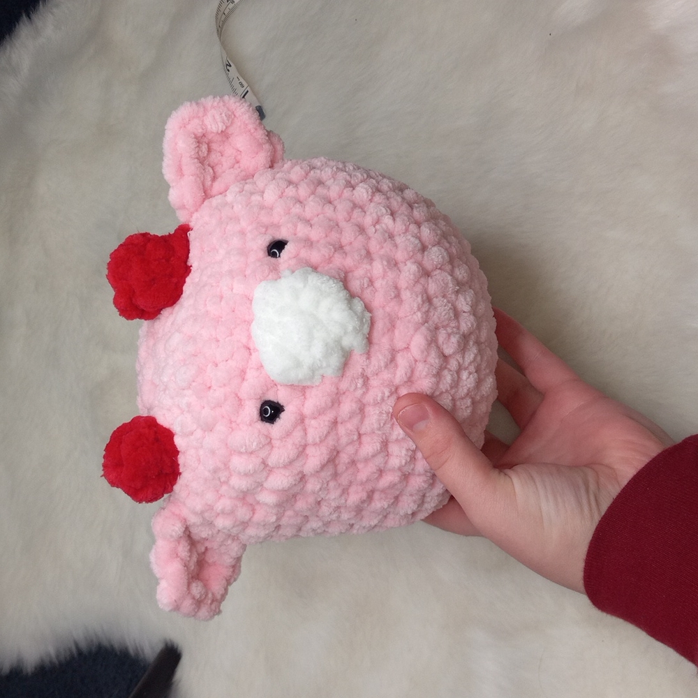 🆕 Strawberry🍓 Cow🐄 Crochet Plushie